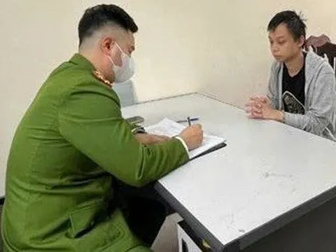 Đối tượng truy nã Ngô Trung Sơn (SN 1996) ra đầu thú