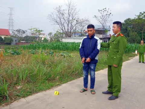 Bắt Ngô Văn Giang (SN 2002), đối tượng "giở trò đồi bại" với bé gái