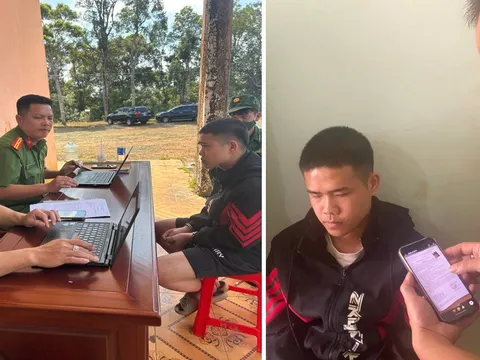 Bắt đối tượng truy nã Nguyễn Văn Giáp (SN 2004)