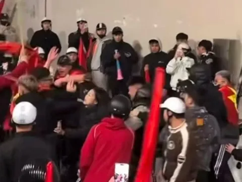 Triệu tập nhiều người trong vụ xô xát ở hầm Kim Liên khi đi "bão" sau chiến thắng của U23 Việt Nam
