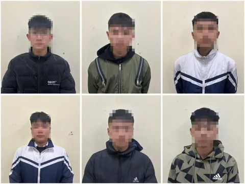 Xử lý nhóm thanh niên gây rối trật tự công cộng