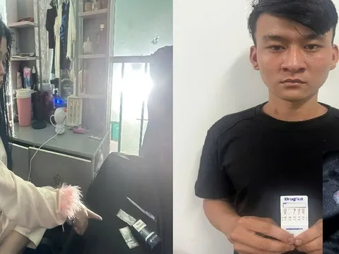 Tạm giữ hình sự Lê Tường Vy (SN 2004) và Lê Hữu Nam (SN 2003)