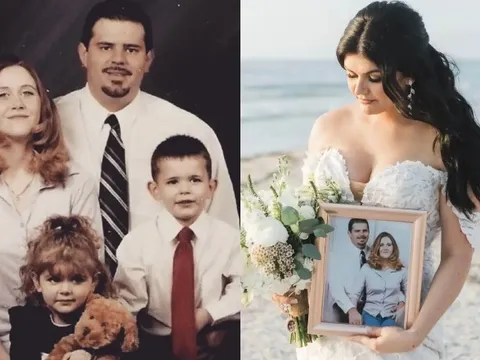 Không còn bố mẹ bên cạnh, cô dâu 28 tuổi vẫn tìm cách để họ “xuất hiện” trong ngày cưới theo cách khiến ai xem cũng nghẹn lòng