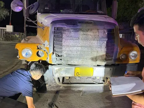 Vụ xe đầu kéo tông chết người rồi chạy trốn 150km: Công an đã bắt được tài xế ở đâu?