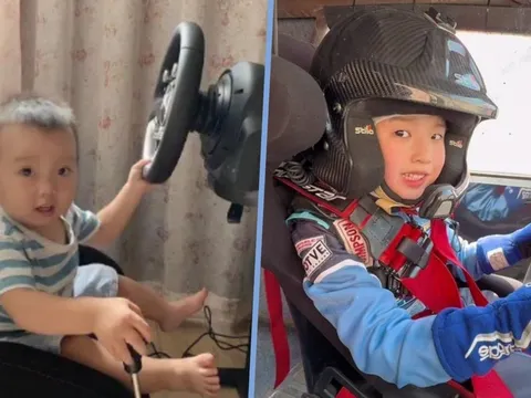 Mới 7 tuổi đã cầm vô lăng, hành trình trở thành tay đua chuyên nghiệp của cậu bé khiến nhiều người bất ngờ