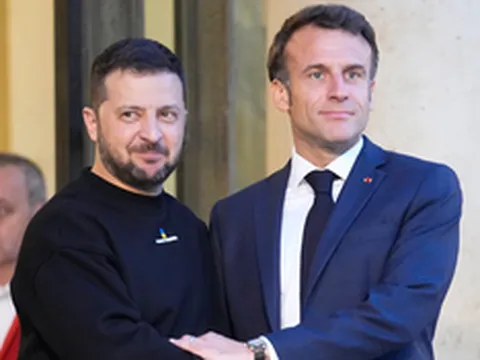 Ông Zelensky tới Paris, lần thứ 5 hội đàm với ông Macron