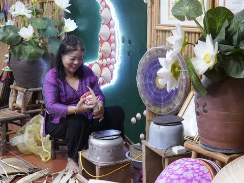 Nghệ nhân với khát vọng về những chiếc nón