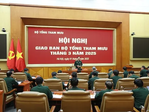 Tập trung hoàn thành Đề án tiếp tục sắp xếp cơ quan quân sự địa phương