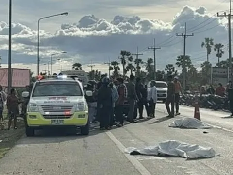 Mẹ và con gái tử vong thương tâm sau cú va chạm kinh hoàng, biểu hiện của tài xế xe tải gây chú ý