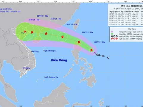 Đêm nay, bão Wipha có thể vào biển Đông, cảnh báo "nóng" về sức mạnh cuồng phong