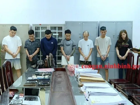 Triệt phá đường dây cho vay nặng lãi, thu lợi 15 tỷ đồng ở Ninh Bình: Hé lộ danh tính cặp vợ chồng 9X cầm đầu