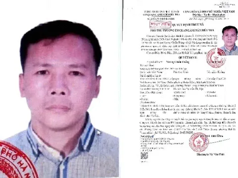 Truy nã Vương Chiến Thắng, sinh năm 1976