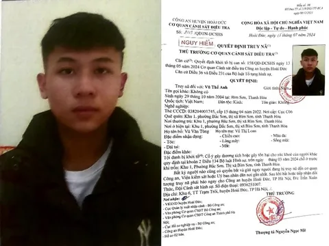 Công an Hà Nội truy nã Vũ Thế Anh, Bùi Anh Tuấn, vì sao?