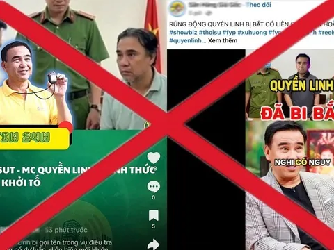 MC Quyền Linh lên tiếng trước thông tin 'bị bắt'