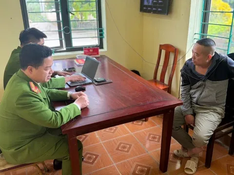 Bắt Bùi Duy Thắng- đối tượng truy nã ở TP.HCM khi đang lẩn trốn tại Phú Thọ