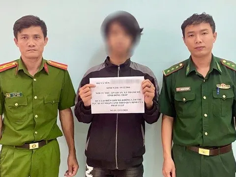 Nam thanh niên sinh năm 2004 xuất cảnh trái phép sang Campuchia và cái kết