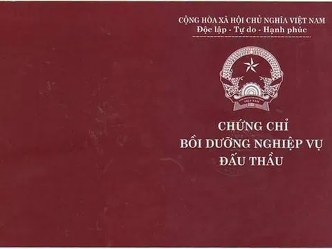 Tạo thuận lợi cho thi, cấp chứng chỉ nghiệp vụ đấu thầu