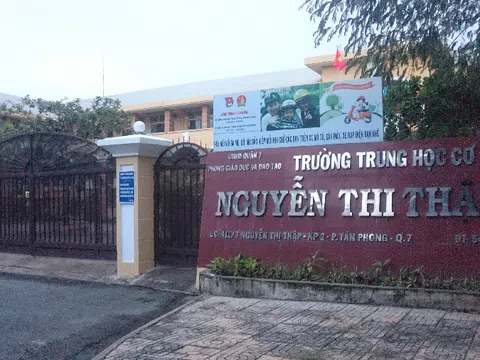 Trường THCS Nguyễn Thị Thập (TP.HCM): Nguồn thu hỗ trợ cho cá nhân học sinh tiết kiệm vỏn vẹn 1 đồng từ gói thầu cung cấp suất ăn 35,9 tỷ