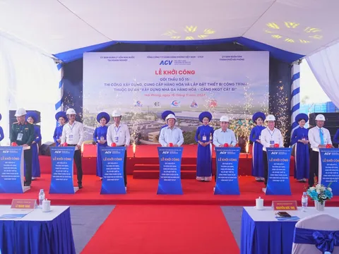 Nhà ga hàng hóa Cảng Hàng không quốc tế Cát Bi chính thức khởi công với vốn đầu tư 724 tỷ đồng 