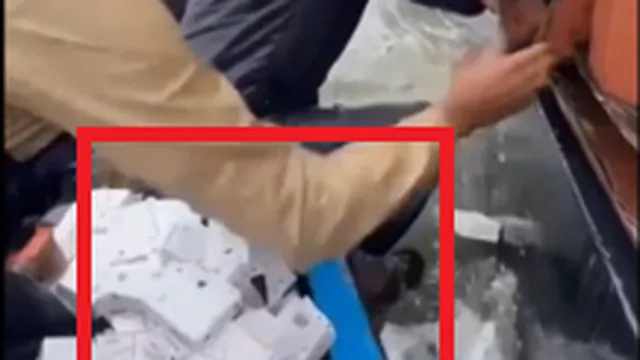 Video "container nổi trên mặt nước, bên trong chứa đầy iPhone": Sự thật bất ngờ
