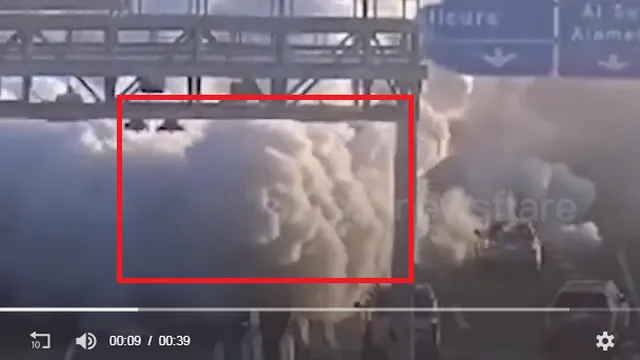 Khoảnh khắc hãi hùng xe tải phát nổ, 4 người tử vong, 17 người bị thương