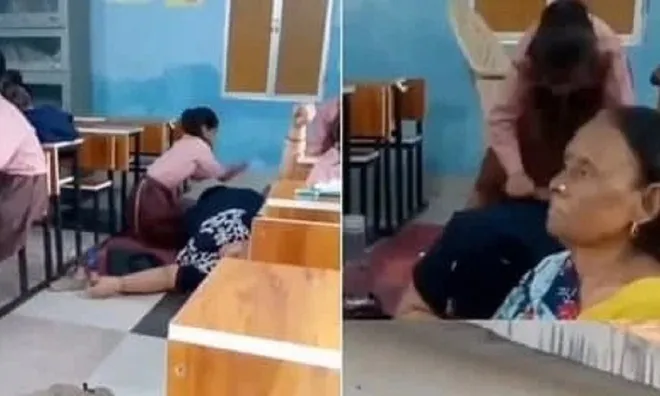 Lộ clip nữ hiệu trưởng trường tiểu học "làm chuyện động trời" với học sinh ở Ấn Độ, cơ quan chức năng vào cuộc điều tra