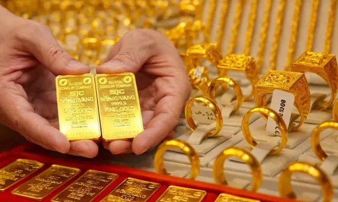Giá vàng giảm mạnh sáng 12/3