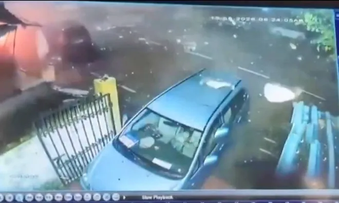 Vụ nổ bình gas tại nhà hàng, 2 người bị thương nặng, 6 cửa tiệm hư hỏng: Camera ghi lại phút ám ảnh