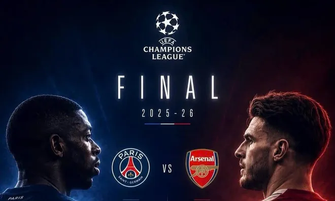Arsenal và PSG tạo nên trận chung kết Champions League đắt giá nhất châu Âu