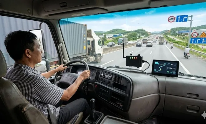 Từ 15/8/2026: Những xe nào bắt buộc lắp thiết bị giám sát hành trình?