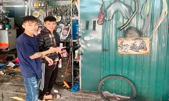 Bắt Nguyễn Duy Minh (22 tuổi) và Tướng Đình Trực (19 tuổi)