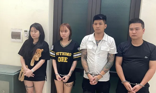 Biến nhà trọ thành chốn "bay lắc", 2 "hot girl" Lương Thị Lan và Lìm Thị Nga bị bắt