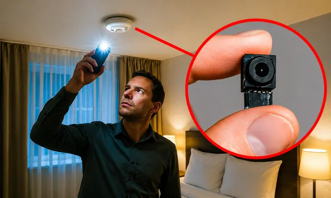 Mẹo phát hiện camera ẩn trong nhà nghỉ, khách sạn một cách dễ dàng: Ai cũng nên biết rõ