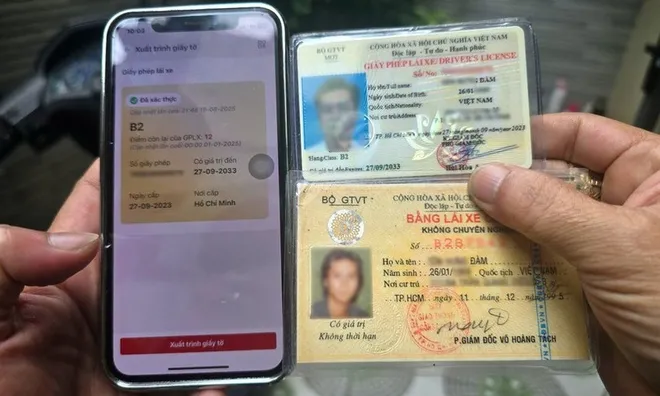 Thông tin mới nhất về giấy phép lái xe loại cũ