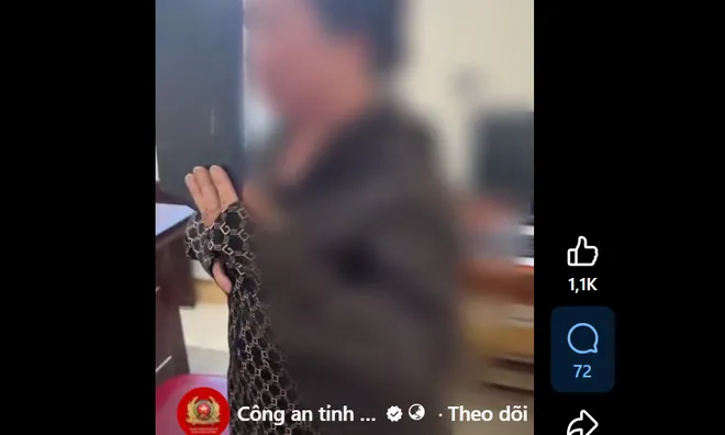 Clip: Đang trình báo tại trụ sở công an, người phụ nữ vẫn bị kẻ giả danh liên tục gọi điện đe dọa