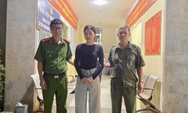 "Người đẹp" Lê Thị Kim Chi sa lưới sau một cuộc kiểm tra khu nhà trọ lúc đêm muộn