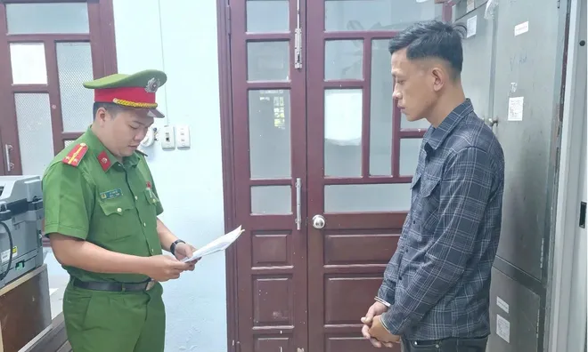 Thi hành lệnh bắt bị can với Lê Tấn Hùng SN 1997