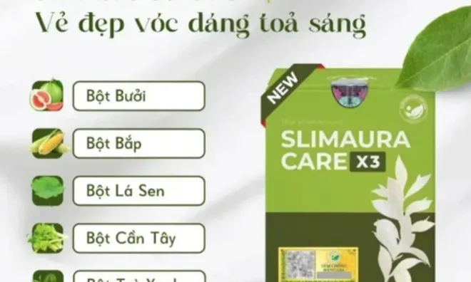 Sản phẩm Slimaura Care x3 bị Bộ Y tế yêu cầu  ngừng kinh doanh trên Shopee, Lazada