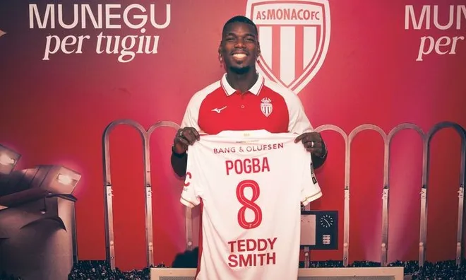 Monaco chấm dứt hợp đồng với Paul Pogba sau một năm