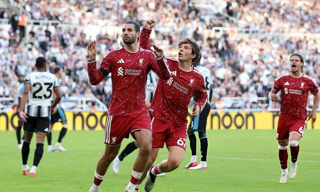Thoát hiểm ngoạn mục, Liverpool chia điểm Newcastle trong trận cầu nghẹt thở