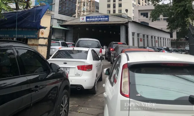 Chỉ còn 16 trung tâm đăng kiểm đang hoạt động tại Hà Nội