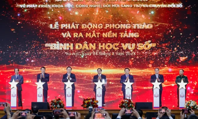 Thủ tướng phát động phong trào 'Bình dân học vụ số' toàn dân