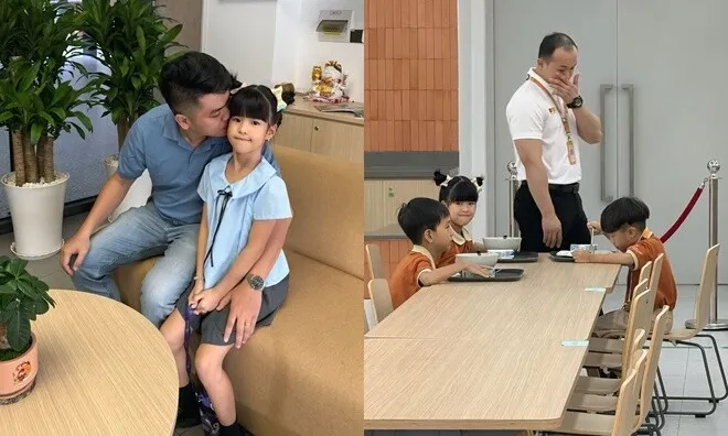 Những ông bố nổi tiếng đưa con gái nhập học: Chồng Lê Phương căng thẳng thấy rõ, con trai Bầu Hiển chuẩn phong thái Chủ tịch