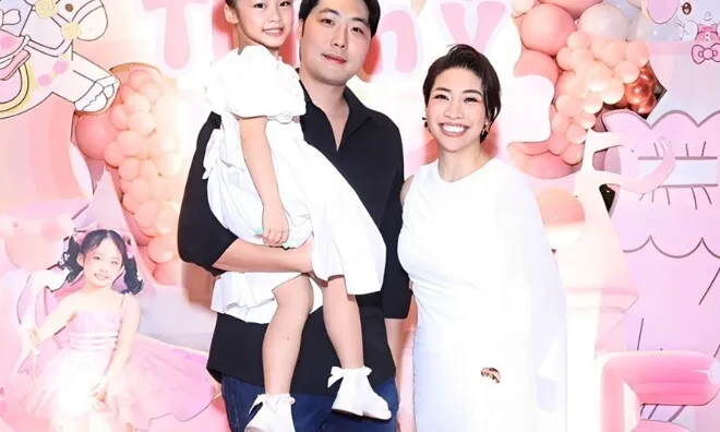 Pha Lê hội ngộ chồng cũ người Hàn hậu ly hôn, cùng tổ chức sinh nhật cho con gái mà tưởng như đám cưới