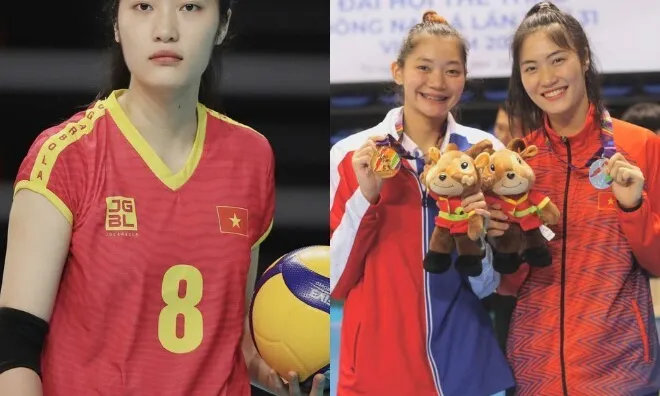 Hoa khôi 1m78 đang mang bầu con đầu lòng: Từng giành huy chương SEA Games, mang quân hàm Đại uý