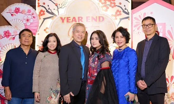 Diva Thanh Lam tổ chức tiệc với chồng bác sĩ, nhạc sĩ Quốc Trung đưa bạn gái đến mừng vợ cũ hạnh phúc