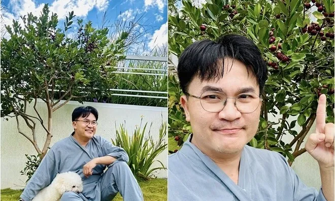 "MC giàu nhất Việt Nam" khoe đặc sản Đà Lạt trong cơ ngơi mới: Quả mọc từng chùm lạ mắt, sum suê trĩu cành