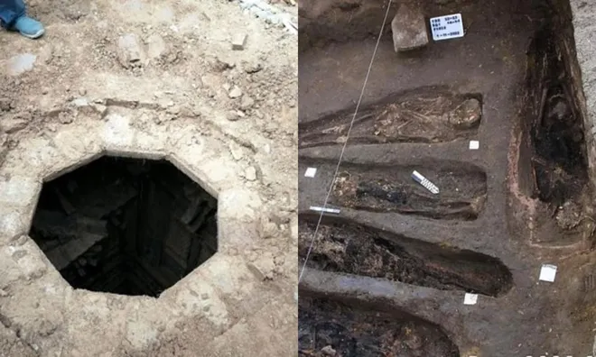 Phát hiện thi thể người phụ nữ trong mộ cổ