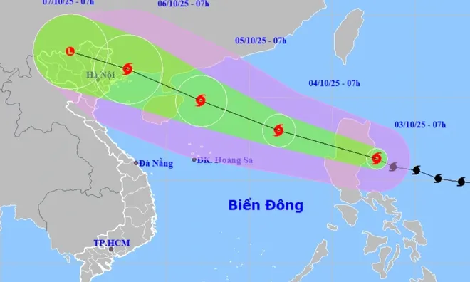 Kịch bản xấu nhất của bão Matmo khi vào Việt Nam sẽ là thế nào và cường độ cực đại của bão sẽ ra sao?