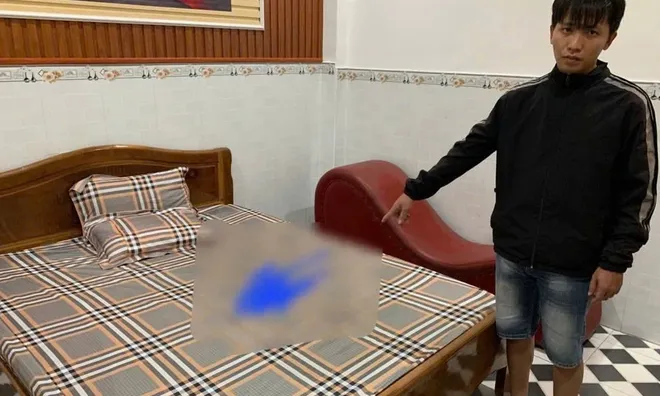 Bắt giữ đối tượng Phạm Ngọc Trân làm điều đồi bại với bạn gái hơn tuổi tại nhà nghỉ